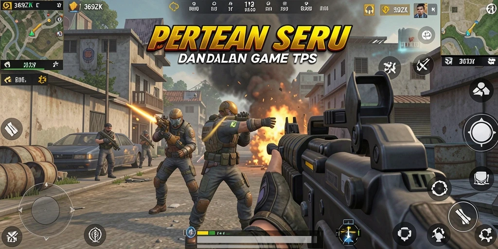 Tampilan gameplay seru dalam pertempuran 369ZK dengan grafis menawan.