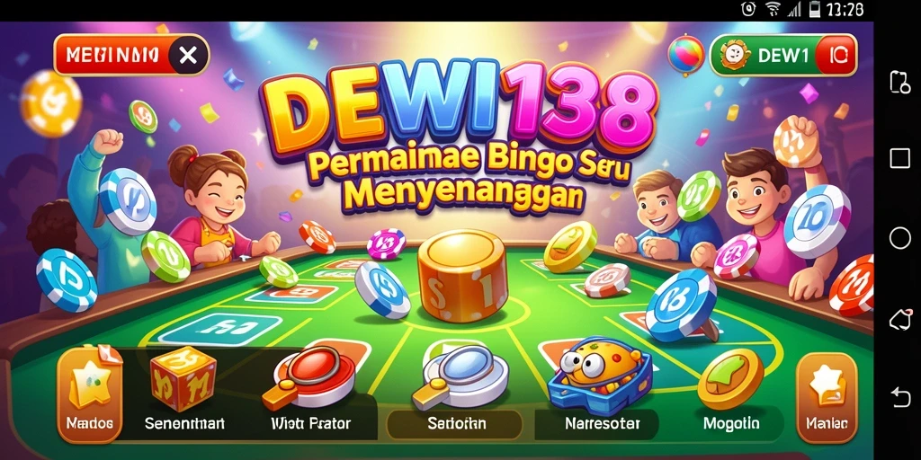 Tampilan gameplay DEWI138 dengan berbagai tema Bingo.