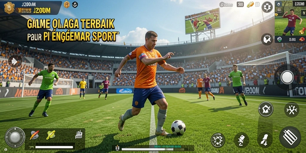 Tampilan gameplay J200M yang seru dan interaktif.
