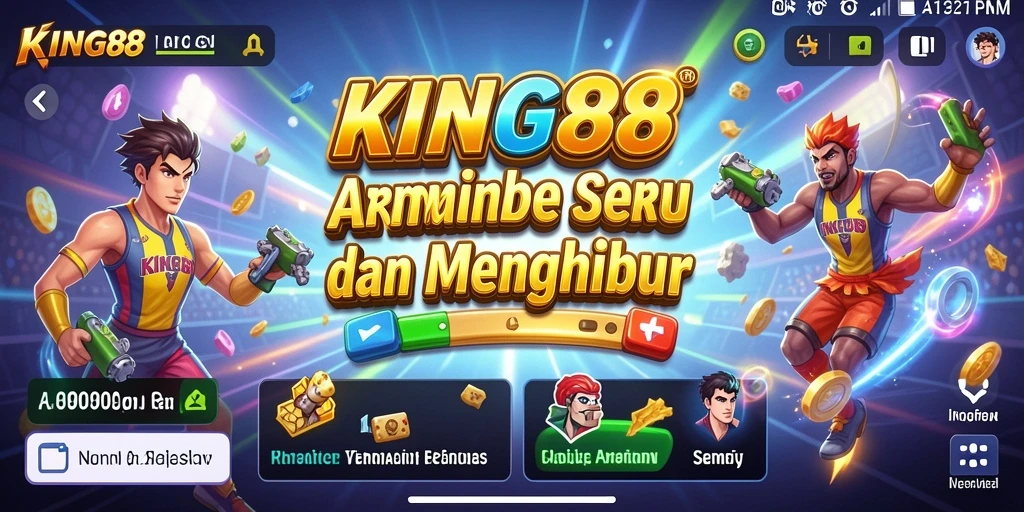 Tampilan screenshot utama KING88 saat permainan berlangsung.