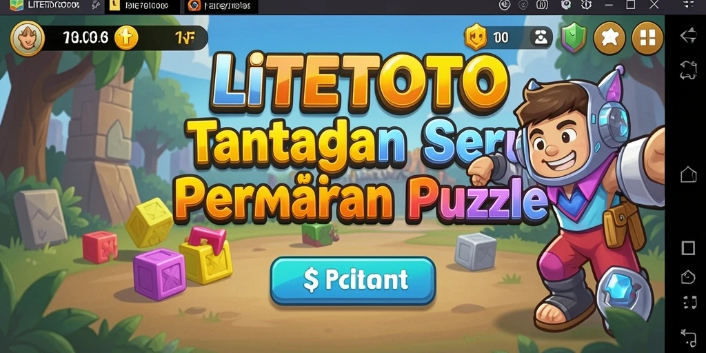 Screenshot gameplay yang menampilkan tantangan seru di LITETOTO.