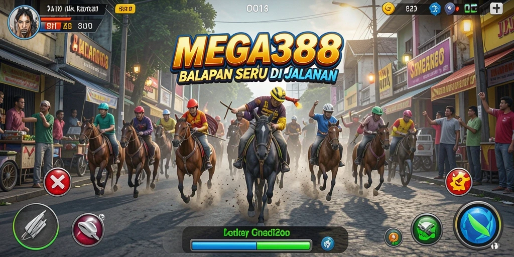 Tampilan gameplay MEGA388 yang seru dan mendebarkan.